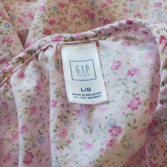 GAP Floral Print Adjustable Strap Cotton Camisol - Large - Picture 6 of 7